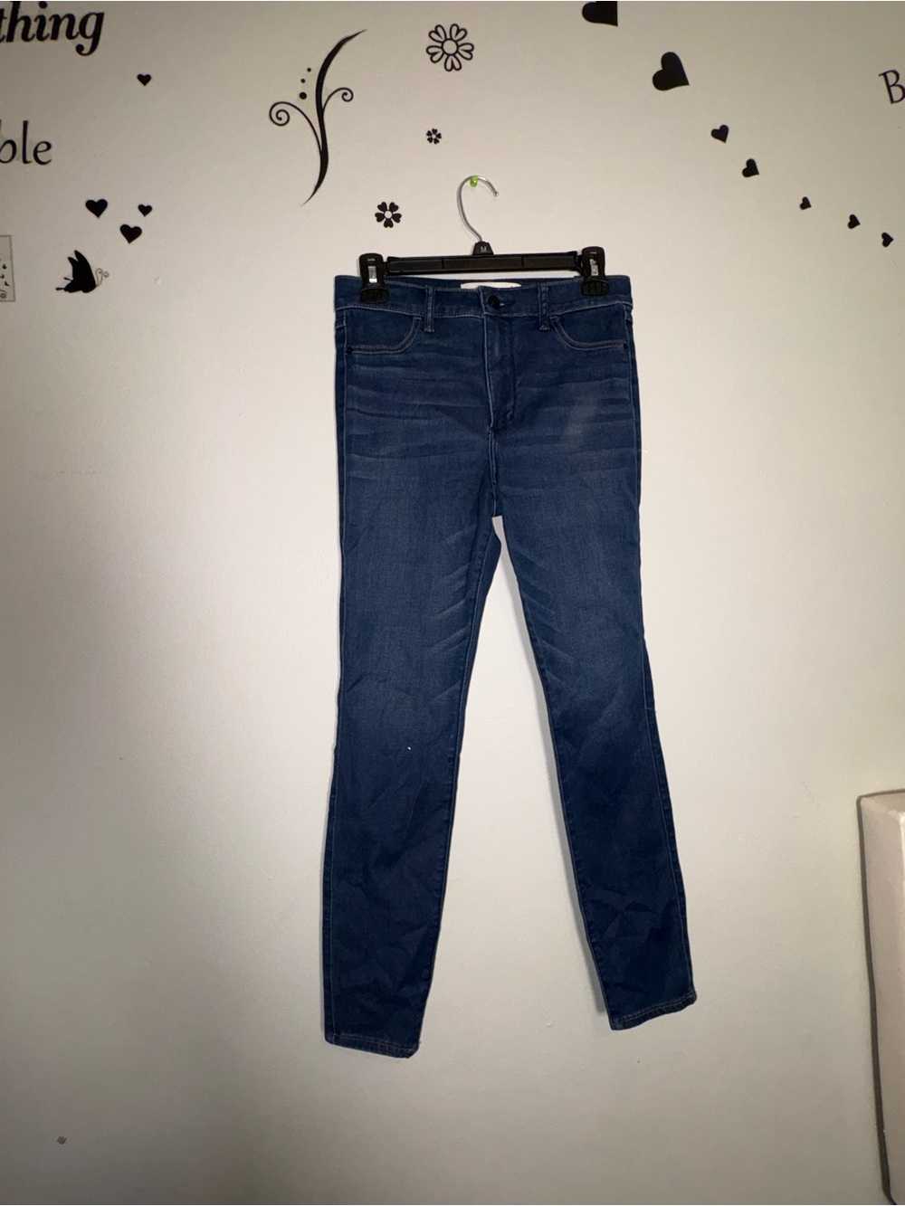 Abercrombie & Fitch Dark Blue Skinny Jeans